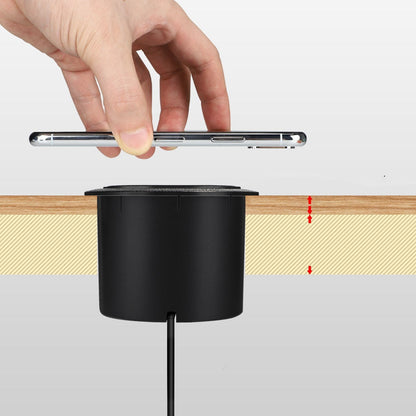 Cargador inalámbrico dual de escritorio USB