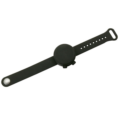 Pulsera desinfectante de silicona para exteriores con desinfectante de manos