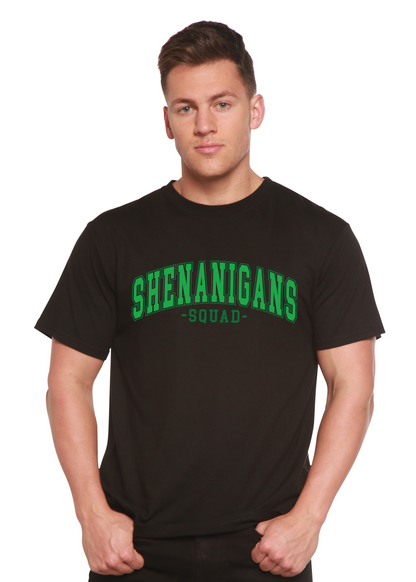 T-shirt graphique unisexe en bambou/coton Shenanigans Squad