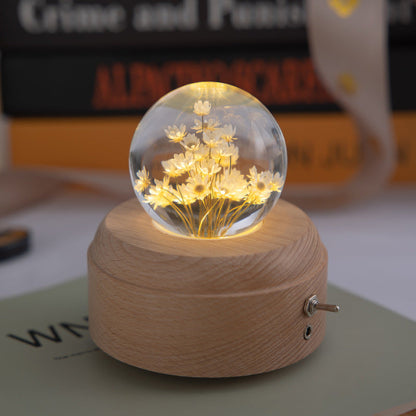 Crystal Ball Music Box Electronics