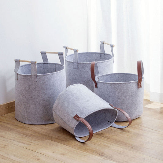 Cesta de almacenamiento portátil de ropa y juguetes