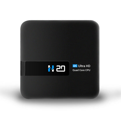 New Black Android RK3228A 2G/16G 4K HD TV BOX four Accessories and qr code manual