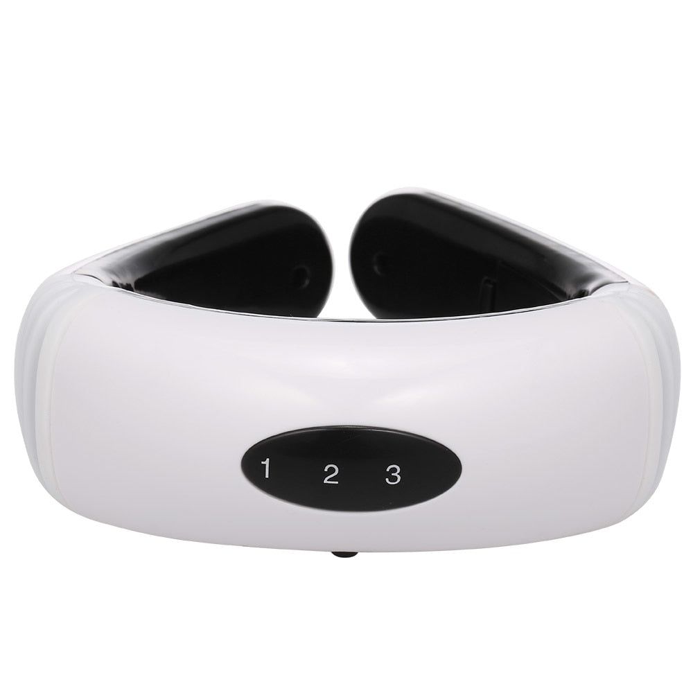 Nouvel appareil de massage électrique vibrant pour le cou et le dos, instrument de relaxation par stimulation musculaire pour les soins du cou et du dos