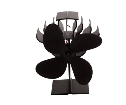 Ventilador silencioso termodinámico para chimenea termómetro para chimenea