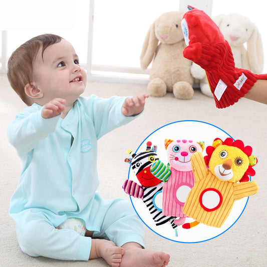 Marionnette à doigt en peluche