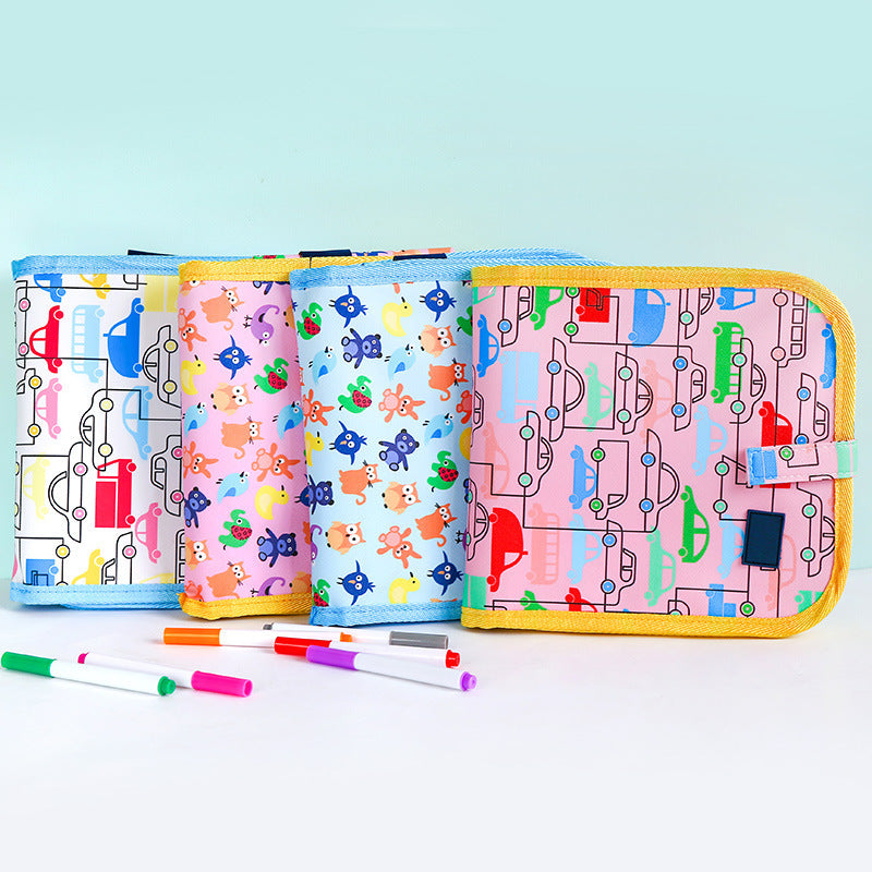 Tableau de dessin portable pour enfants, tableau de graffitis