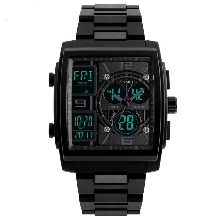 Men's Electronic Watch – Classic Digital Timepiece