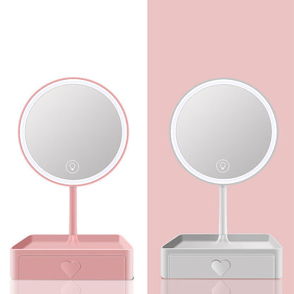 Miroir de maquillage LED pour coiffeuse