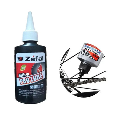 Huile de Chaîne pour Vélos – 125ml / 4.2 oz, Faible Coulure, Formule Antirouille