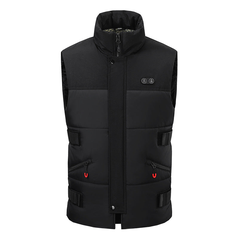 LITEGUEST Adjustable Heated Vest | 8-Zone Dual Control USB Warmth