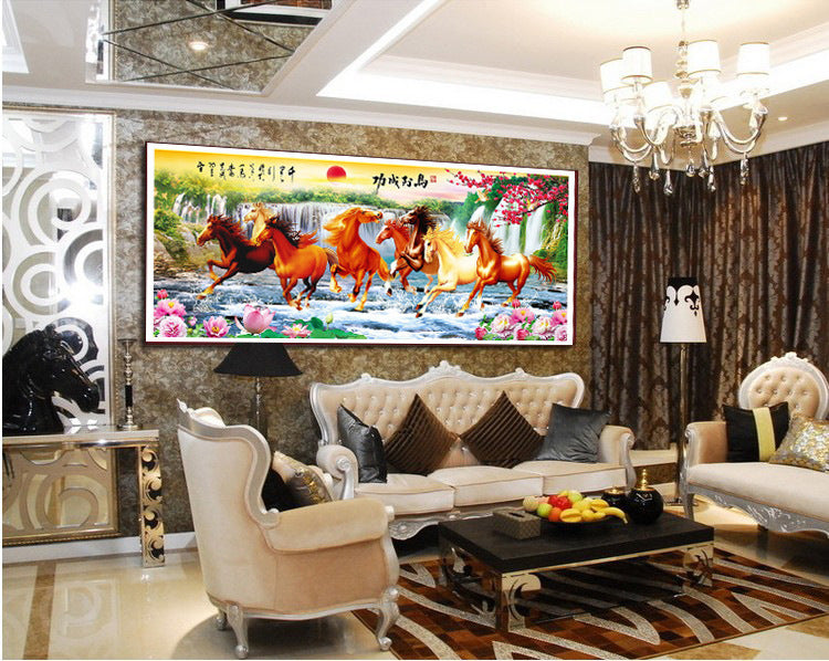 Diamond Painting Wall Art – Home Living Room Decor (Manufacturer Supply)
