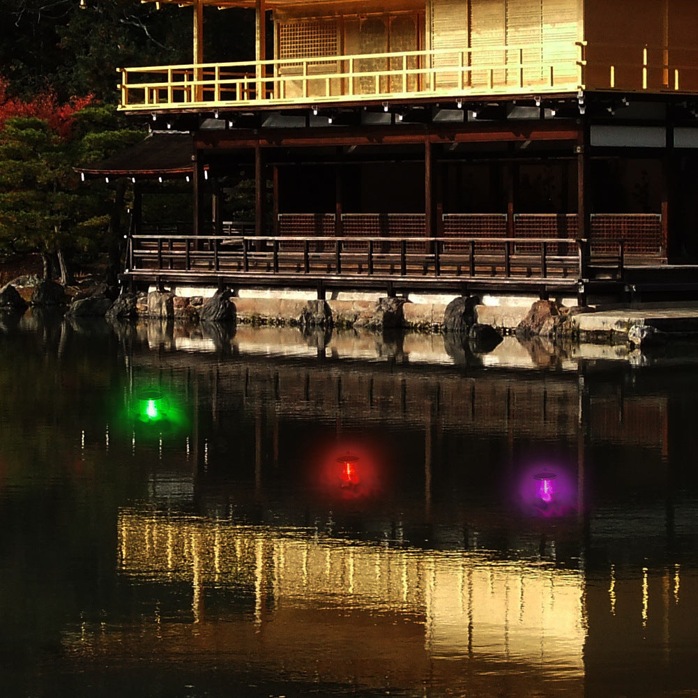 Solar Float Lamp – Color-Changing LED
