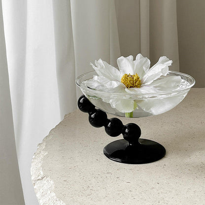 Creative Home Living Room Coffee Table Transparent Glass Bowl