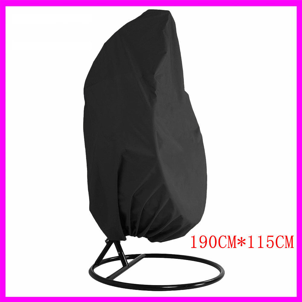 Funda negra para silla de exterior