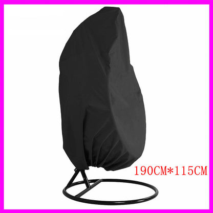 Funda negra para silla de exterior