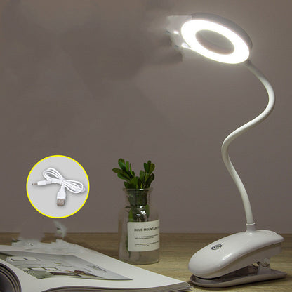 Lampe de bureau rechargeable à pince