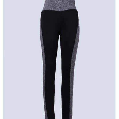 Leggings de talla grande con paneles múltiples y realce de cadera