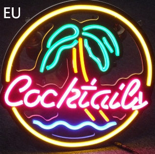 Éclairage publicitaire, Décoration intérieure à LED, Cocktaily English