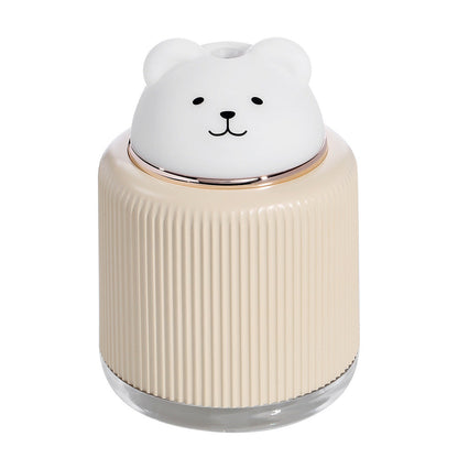 Ultrasonic Air Humidifier for Home Office Cartoon Rabbit 250ML USB Essential Oil Diffuser LED Light Lamp