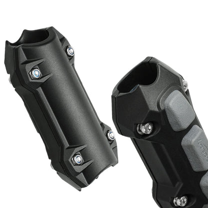 LOBOO Crash Bar Bumper Pads(Pair) – Universal Motorcycle Frame Protectors with Rubber Cushion, Fits 22–25mm Bars