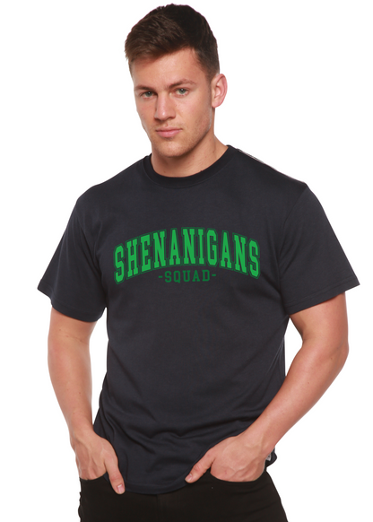 T-shirt graphique unisexe en bambou/coton Shenanigans Squad