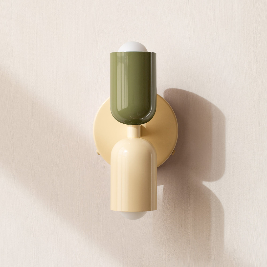 Modern Minimalist Cylinder LED Wall Sconce Iron Indoor Wall Light