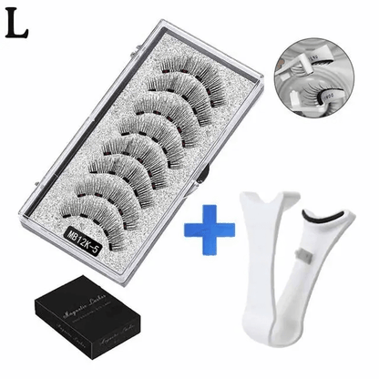 Cils magnétiques 3D réutilisables