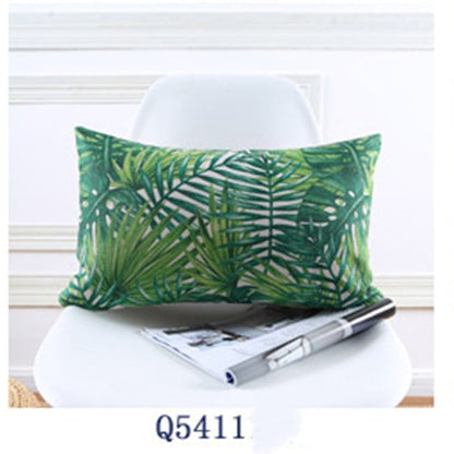 Tropical rain forest sofa pillow cushion