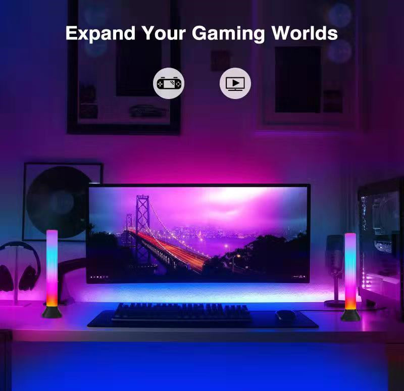 Luz ambiental de música RGB W Bluetooth Tuya