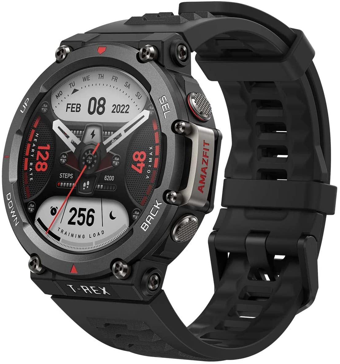 Montre intelligente Amazfit T Rex 2, importation d'itinéraire bi-bande T Rex 2, 150 modes sportifs intégrés