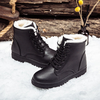 Women's waterproof Martin boots plus size