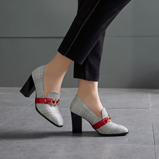Metal Decorative Single Shoes