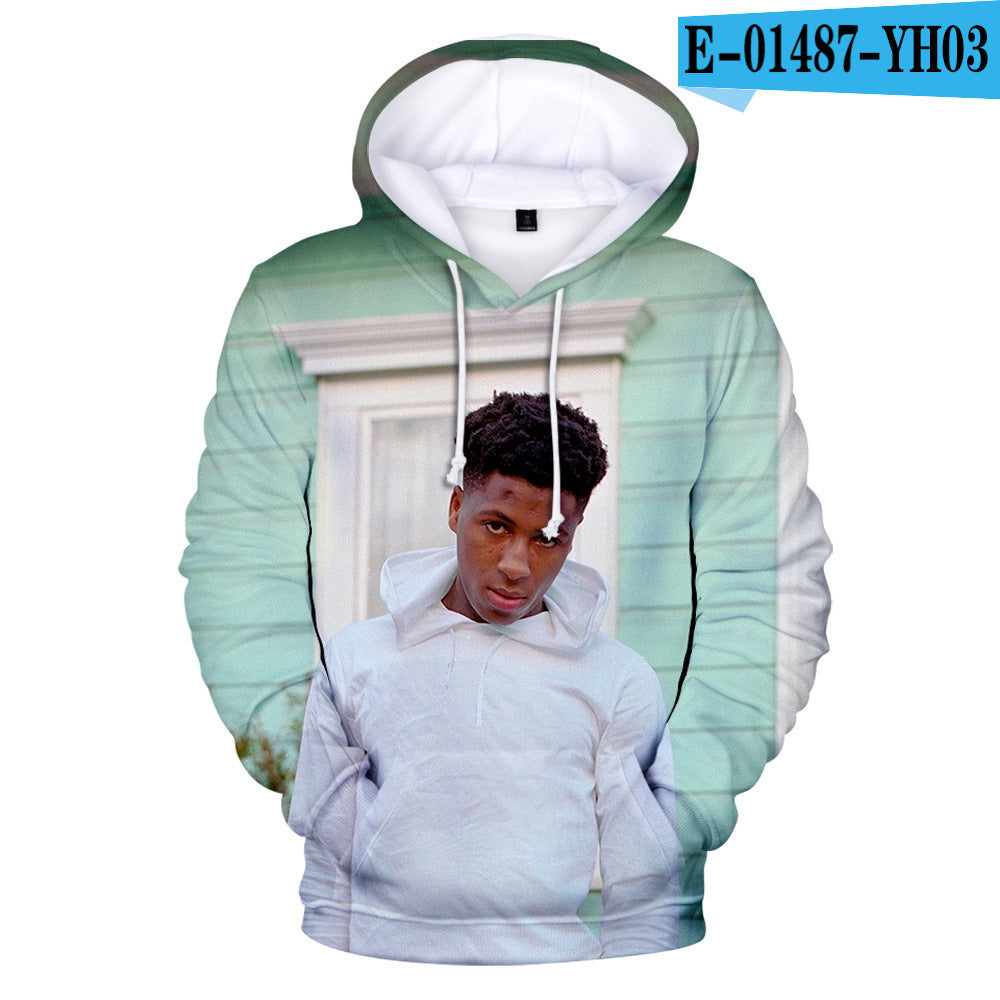 Sweat à capuche 3D personnalisé