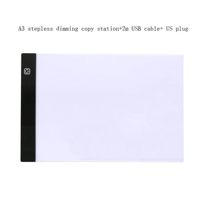 Stencil Light-Box Table-Pad Drawing-Board Art Graphic Artist Tracing Waterproof Ultra-Thin