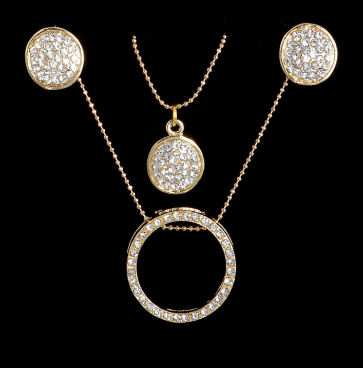 Jewelry Set Gold Women
