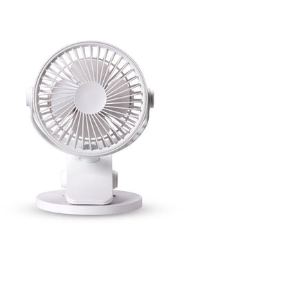 Mini ventilateur USB, grand vent, silencieux, pour bureau, anti-pincement, pour dortoir étudiant, lit, bureau, rechargeable, avec clip, mural
