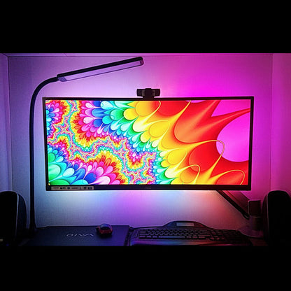 Lumière d'ambiance de fond pour streamer Symphony