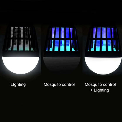 Lampe solaire électrocuteuse