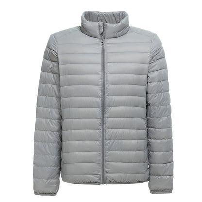 Doudoune légère pour homme Col montant Grande taille