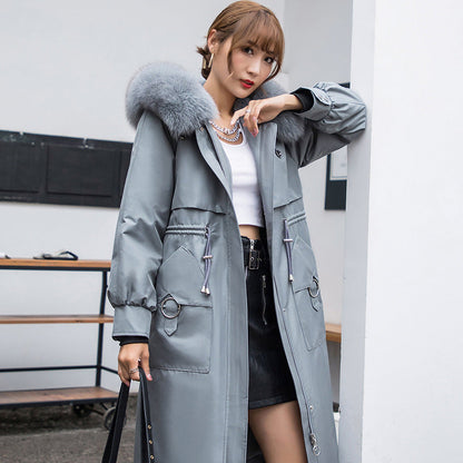 Luxury Fox Fur Coat
