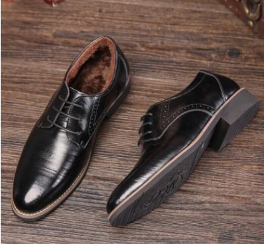 Chaussures pour hommes en cuir chaussures de ville habillées d'affaires grandes tailles chaussures décontractées pour hommes
