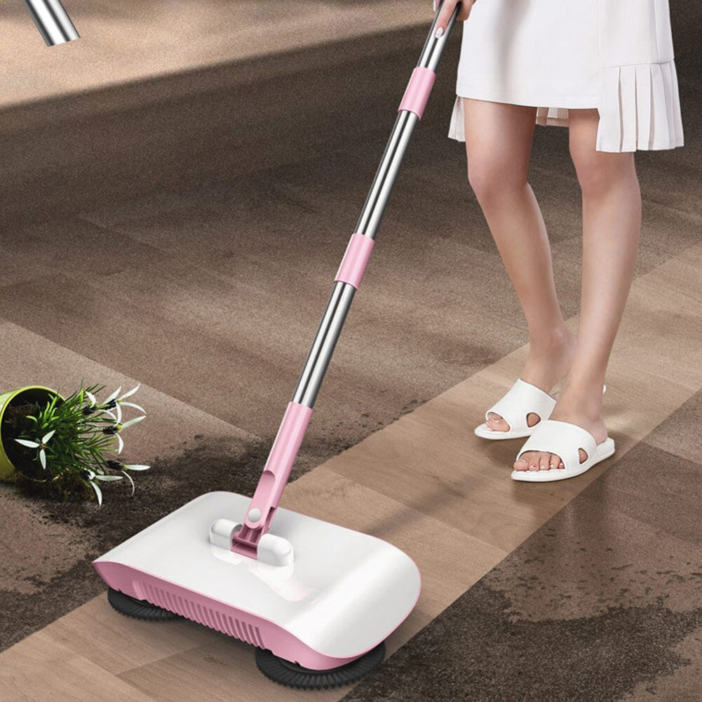 Balai-brosse manuel, balayette, pelle et serpillière, tout-en-un, cadeau, balai serpillière