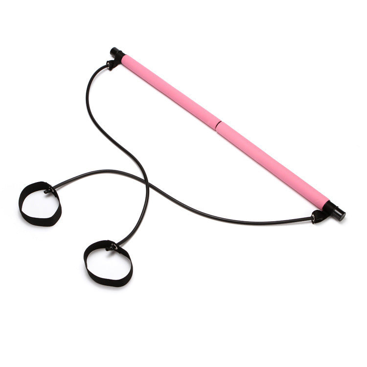 Bandes de résistance de yoga Crossfit, corde de traction pour exercices, barre de Pilates portable pour entraînement en salle de sport, bandes élastiques