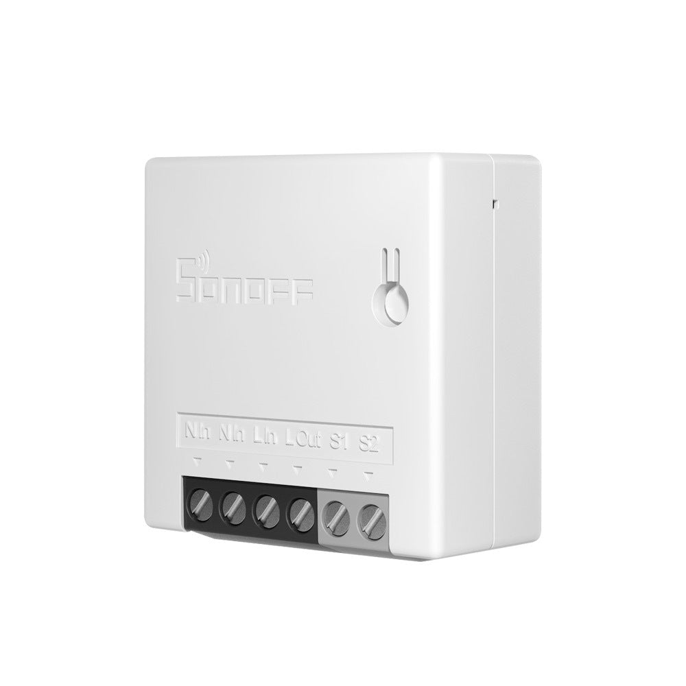 Interruptor Temporizador WiFi Inteligente Sonoff Mini R2 de Doble Control para Casa