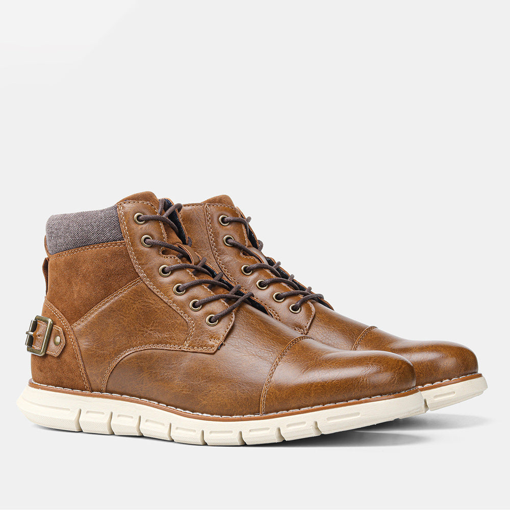 Botas Martin retro ultraligeras de talla grande para hombre