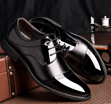Zapatos de vestir de negocios para hombre, nuevos para primavera de 2021, zapatos de hombre de moda con cordones, zapatos