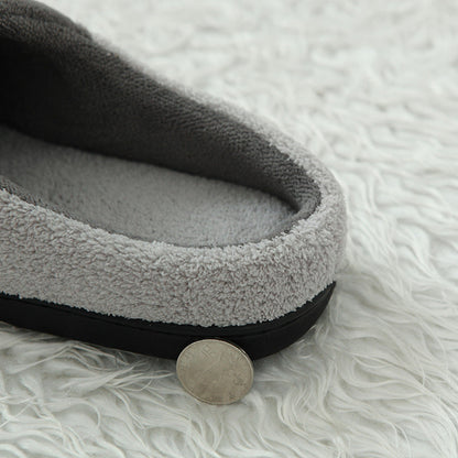 Pantoufles Hommes Hiver Antidérapantes Chaussons d'Intérieur Couvre-Chaussures Imperméables Pantoufles de Table Peuvent Être Portées Chaussures d'Intérieur