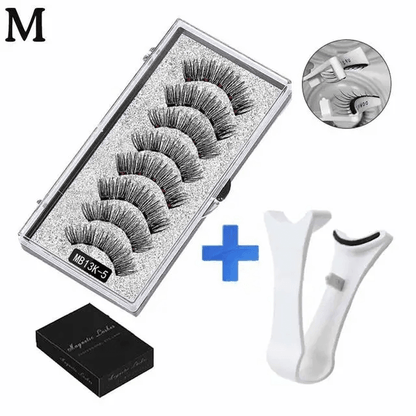 Cils magnétiques 3D réutilisables