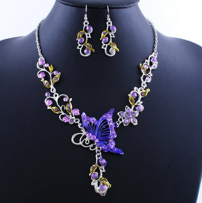 Dielian Flower Necklace Jewelry