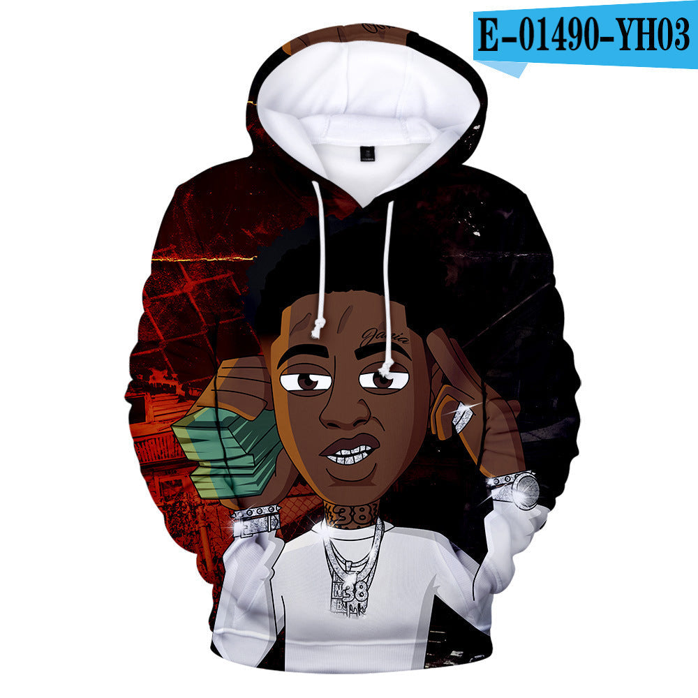 Sweat à capuche 3D personnalisé